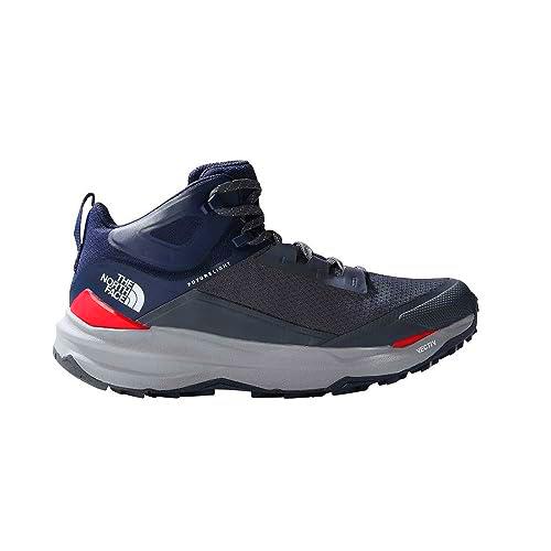 The North Face NF0A7W6AIHS1 M VECTIV EXPLORIS 2 MID FUTURELIGHT Hombre VANADIS GREY/SUMMIT NAVY EU 40.5