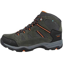 Hi-Tec Banderra II WP, Botas de Senderismo Hombre, Gris Carbón Grafito Naranja Quemado 51, 48 EU