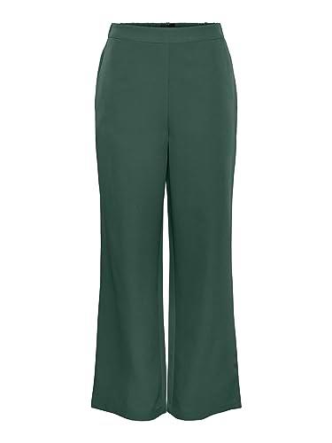 PIECES PCBOZZY HW WIDE PLAIN PANT NOOS BC, Trousers Mujer