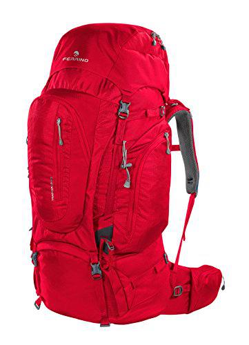 Ferrino Transalp 60 Mochila de Senderismo, Unisex Adulto, Rojo, 60 L