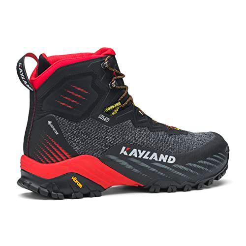 Kayland 018022480 DUKE MID GTX Hiking shoe Hombre BLACK RED EU 41