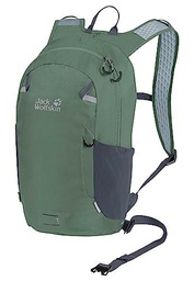 Jack Wolfskin Bicicleta Jam 15 Pack de Senderismo, Hedge Green