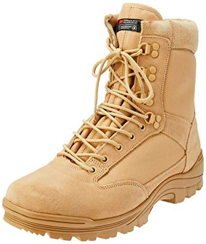 Mil-Tec Tactical Boot M.YKK Zipper Zapatos de Senderismo