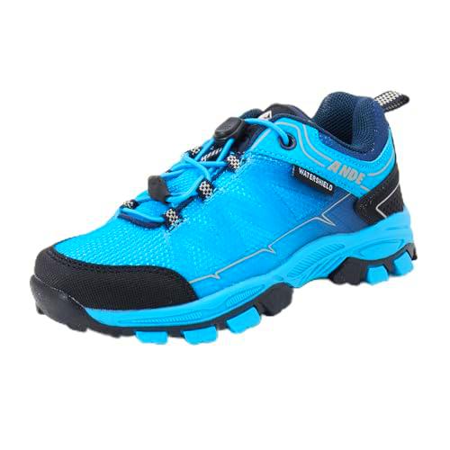 Ande BOE'JR WP, Trekking Shoes, Azul Claro Azul, 28 EU