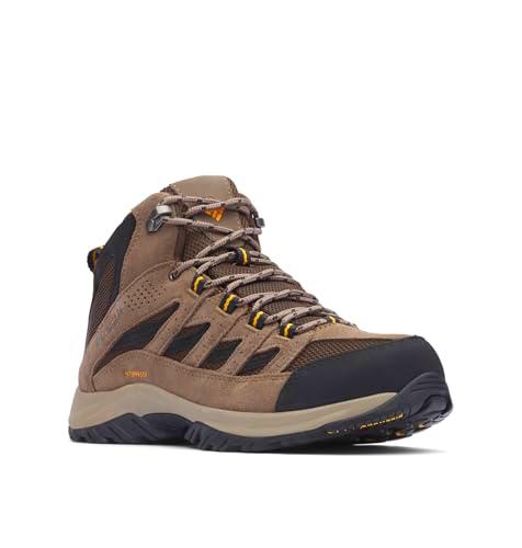 Columbia - Crestwood Mid Waterproof, Botas Impermeables de Trekking y Senderismo de Tiro Medio