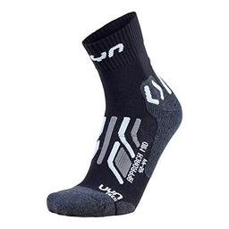 UYN Trekking Approach Mid Socks, Men's, Negro/Gris, 42/44