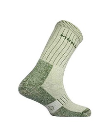 Calcetín Mund Trekking Verano TEIDE CO montaña Unisex (Verde, EU 42-45)