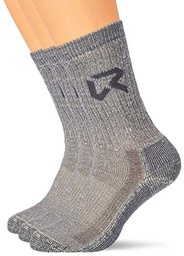 ROCK EXPERIENCE REUA00921 KIT 3 TREKKING Socks Unisex GREY MELANGE 40