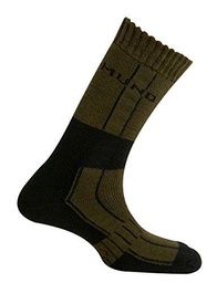 Mund Socks Calcetines Trekking Invierno Himalaya TH de montaña Unisex (Kaki, EU 38-41)