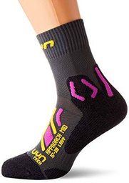 UYN Trekking Approach Mid Socks, Women's, Gris/Amarillo, 39/40