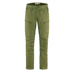 Fjallraven 81535R-620-625 Abisko Lite Trekking Zip-Off M Reg Pants Hombre Green-Laurel Green Tamaño 56