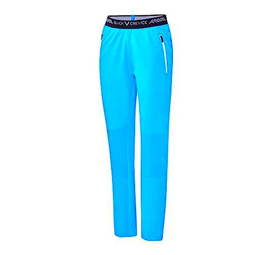 Black Crevice Pantalón Outdoor para Mujeres I Pantalón de 90% poliéster y 10% Spandex I Pantalón hidrófugo de Mujer I Pantalón Trekking Transpirable con Pretina elástica