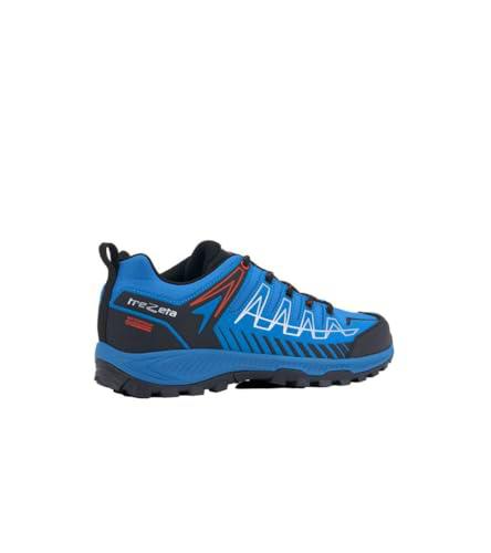 Trezeta 010724090 THUNDER WP Hiking shoe Hombre BLUE ORANGE EU 47.5