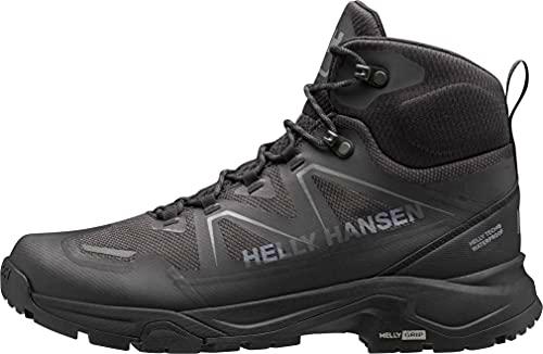 Helly Hansen Cascade Mid Ht, Zapatillas Hombre, Black Light Grey, 42.5 EU