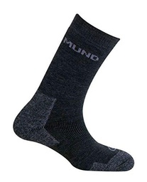 Mund Socks Calcetines Trekking Arctic montaña otoño/Invierno Unisex (Grey, EU 42-45)