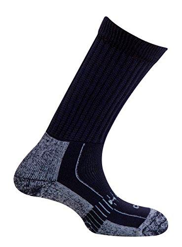 Mund Socks Calcetín Trekking montaña EXLPORER CO Invierno Unisex (Navy, EU 38-41)