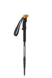 GIPRON BG17-764NW Bastón de Trekking telescópico Ajustable de Aluminio 764 Compact4 Bastones de Trekking Black