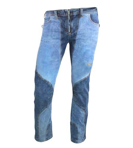 JEANSTRACK TARDOR Pantalon de Escalada Trekking Senderismo Aire Libre (XXS, Jeans)