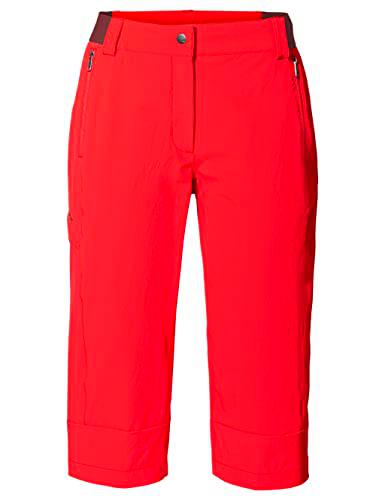 VAUDE Pantalones de Senderismo para Mujer Farley Stretch Capri III