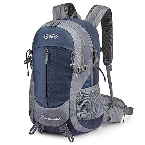 G4Free Mochila de senderismo impermeable de 35 L para exteriores