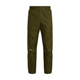 Berghaus Deluge Pantalones Impermeables, Hombre, Verde Hiedra, L