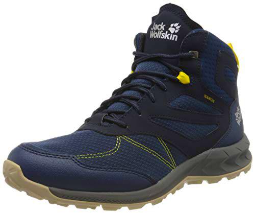 Jack Wolfskin Woodland Texapore Mid, Zapatillas para Caminar Hombre