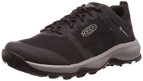 Keen Explore Vent, Zapatos para Senderismo Hombre, Negro/Drizzle, 42