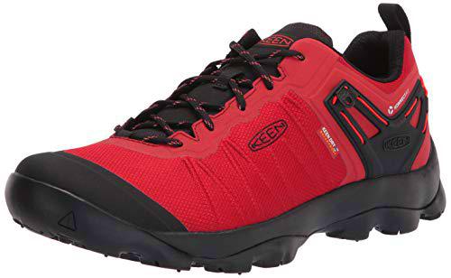 KEEN Venture WP-M, Zapatos para Senderismo Hombre, Ketchup Negro, 42 EU