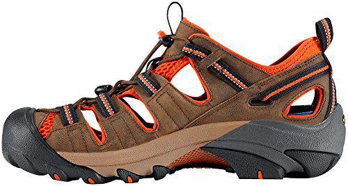 KEEN Arroyo 2, Sandalias, para Hombre, Black Olive/Bombay Brown, 42.5