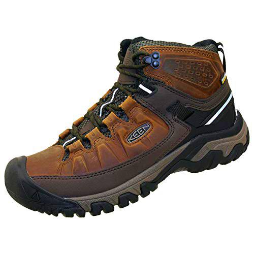 Keen 1023030_48, Zapatos de Trekking Hombre, Castaño/Mulch, EU